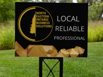 NEO Yard Sign Mock Up 400x300 px